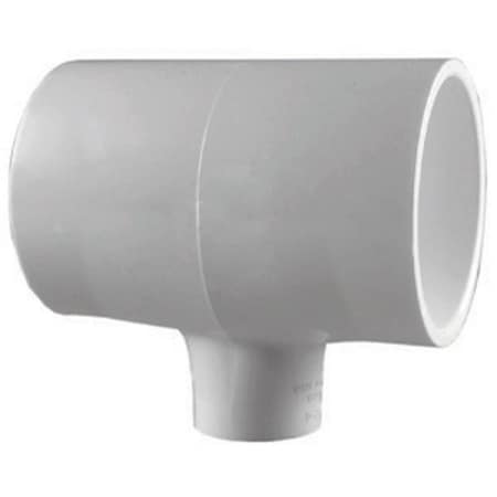Charlotte Pipe And Foundry Charlotte Pipe Schedule 40 4 in. Slip x 4 in. Dia. Slip PVC Reducing Tee 46224
